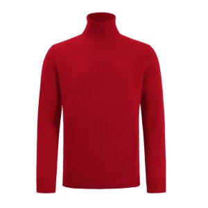 Chinese red cashmere sweater M21